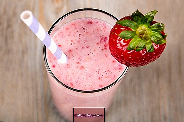 Resipi shake strawberi untuk menurunkan berat badan