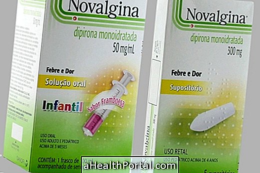 Novalgina infantil for at lindre smerte og feber