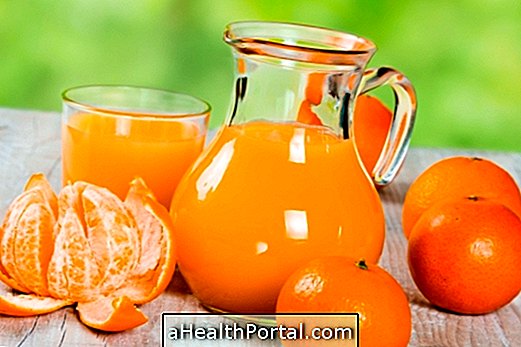 Tangerine sap om meer energie te geven