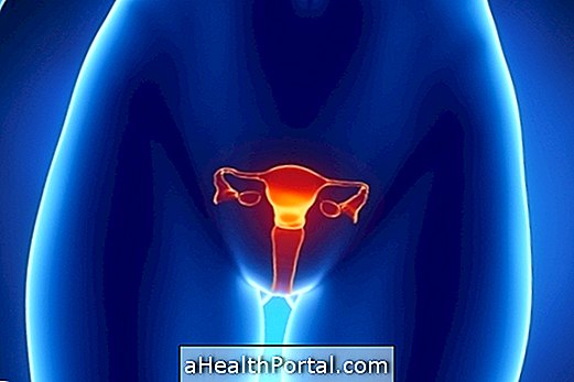 Symptomer på spædbarns uterus